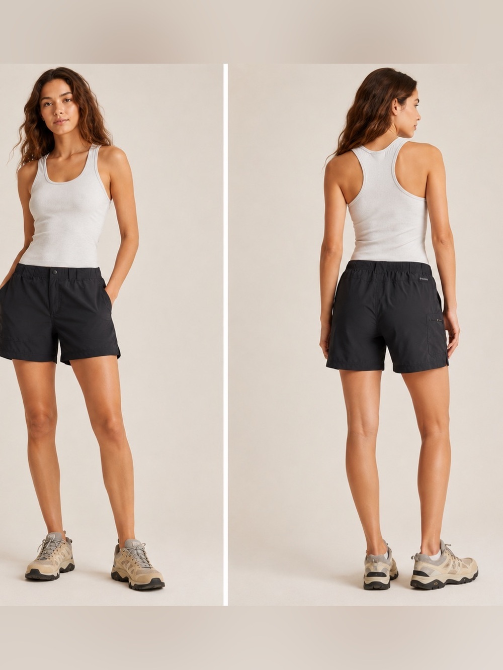 COLUMBIA Court Short Nylon Regular Fit Black XL NWT